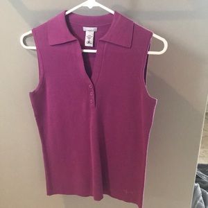 Izod sleeveless shirt.